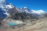 Manang Village and Gangapurna Glacier